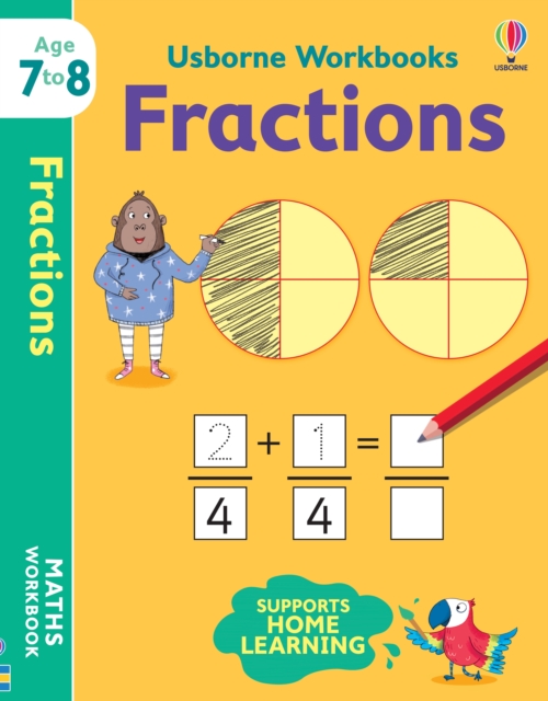 Usborne Workbooks Fractions 7-8 - Holly Bathie