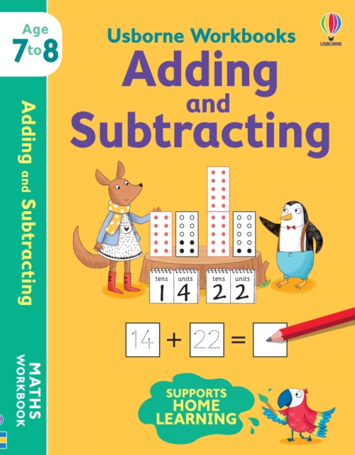 Usborne Workbooks Adding and Subtracting 7-8 - Holly Bathie