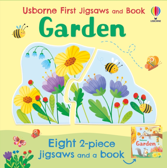 Usborne First Jigsaws and Book: Garden - Matthew Oldham