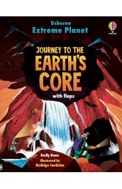 Coperta cărții 'Extreme Planet: Journey to the Earth's core - Emily Bone'