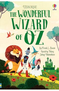 Coperta cărții 'Wonderful Wizard of Oz - Mary Sebag-montefiore'