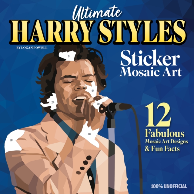 Ultimate Harry Styles Sticker Mosaic Art Book - Logan Powell