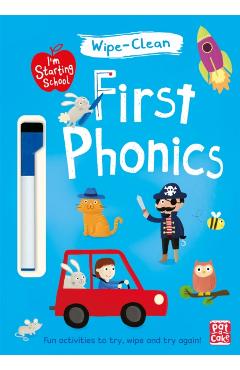 Coperta cărții 'I'm Starting School: First Phonics -'