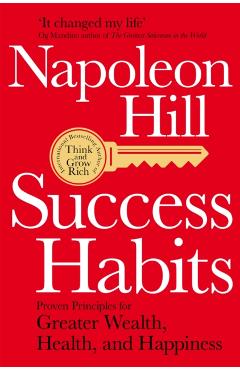 Coperta cărții 'Success Habits - Napoleon Hill'