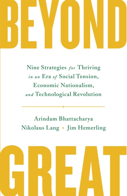 Coperta cărții 'Beyond Great - Arindam|lang Bhattacharya'