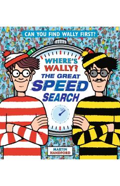 Coperta cărții 'Where's Wally? The Great Speed Search - Martin Handford'