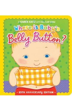 Coperta cărții 'Where Is Baby's Belly Button? - Karen Katz'