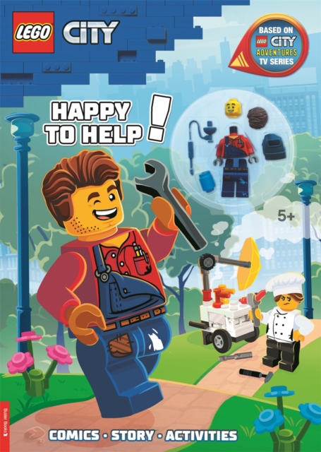 LEGO City: Happy to Help! Activity Book (with Harl Hubbs minifigure) - 