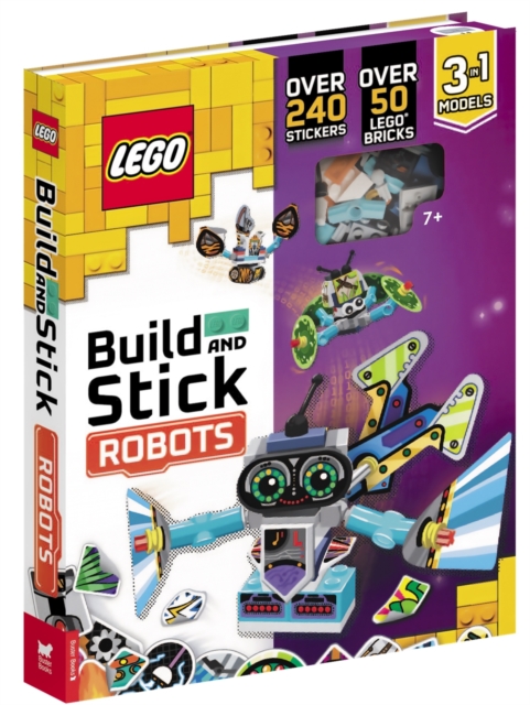 LEGO Books: Build and Stick: Robots - 