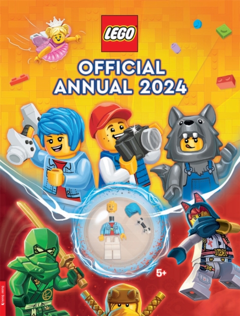 LEGO Books: Official Annual 2024 (with gamer LEGO minifigure) - 