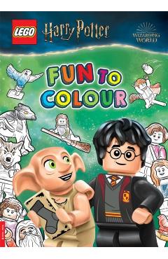 Coperta cărții 'LEGO® Harry Potter™: Fun to Colour (Dobby Edition) -'