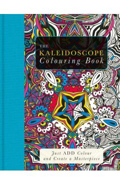 Coperta cărții 'Kaleidoscope Colouring Book - Beverley Lawson'
