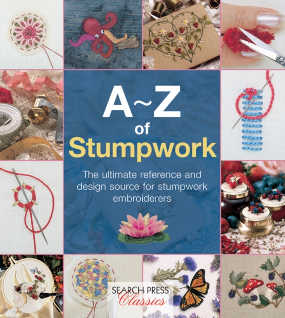 Coperta cărții 'A-Z of Stumpwork - Country Bumpkin'