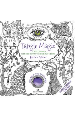 Coperta cărții 'Tangle Magic (large format edition) - Jessica Palmer'