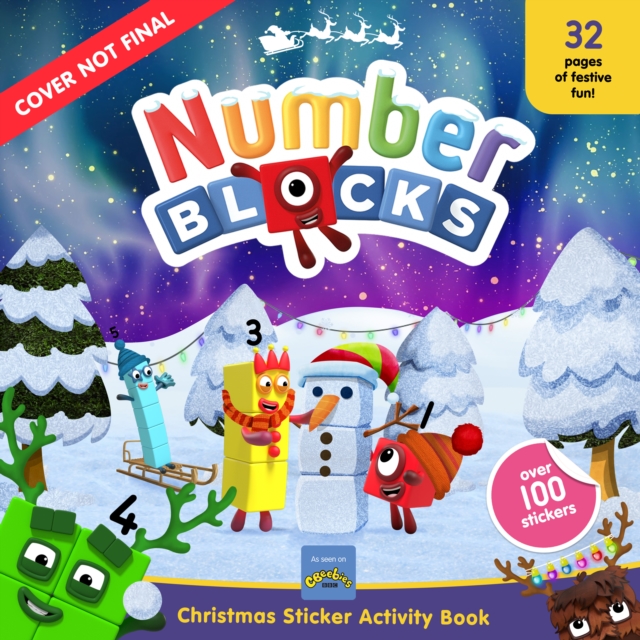 Numberblocks Christmas Sticker Activity Book - 