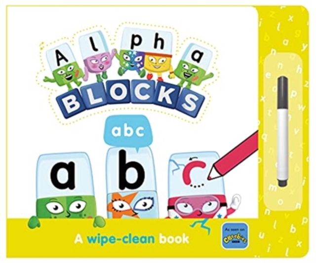 Alphablocks ABC: A Wipe-Clean Book - 