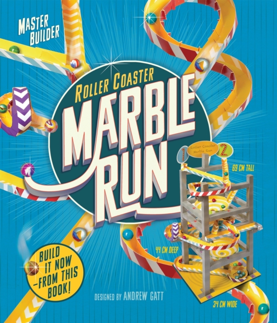 Coperta cărții 'Master Builder - Roller Coaster Marble Run - Andrew Gatt'