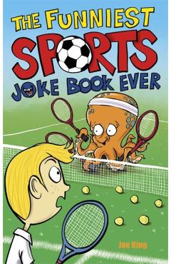 Coperta cărții 'Funniest Sports Joke Book Ever - Joe King'