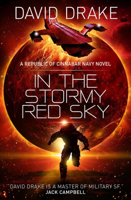 Coperta cărții 'In the Stormy Red Sky - David Drake'