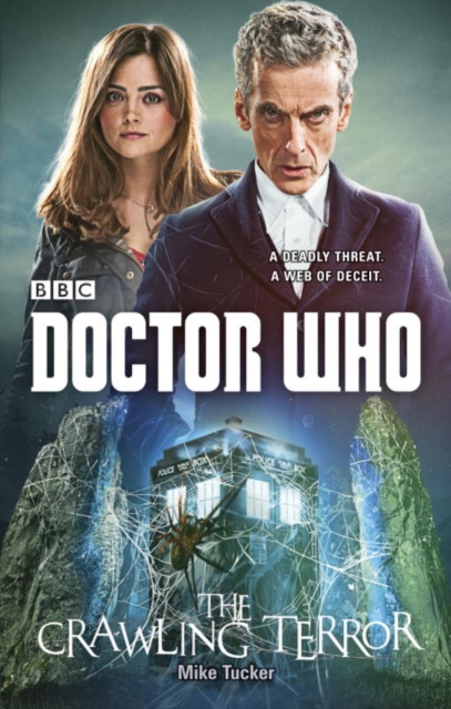 Coperta cărții 'Doctor Who: The Crawling Terror (12th Doctor novel) - Mike Tucker'