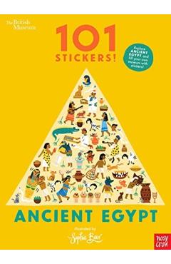 Coperta cărții 'British Museum 101 Stickers! Ancient Egypt -'