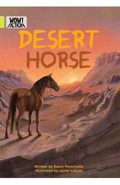 Coperta cărții 'Desert Horse - Karen Moncrieffe'