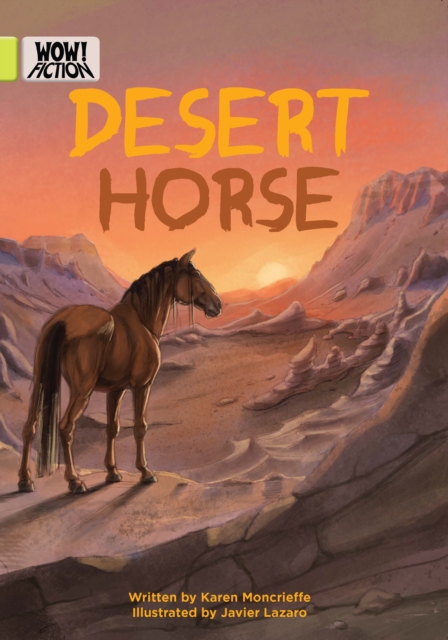 Coperta cărții 'Desert Horse - Karen Moncrieffe'
