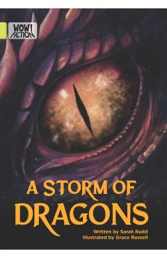 Coperta cărții 'Storm of Dragons - Sarah Rudd'