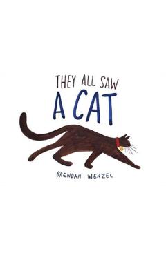 Coperta cărții 'They All Saw a Cat -'