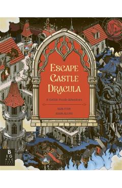 Coperta cărții 'Escape Castle Dracula - Sam Fern'