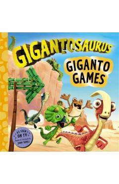 Coperta cărții 'Gigantosaurus – Giganto Games -'