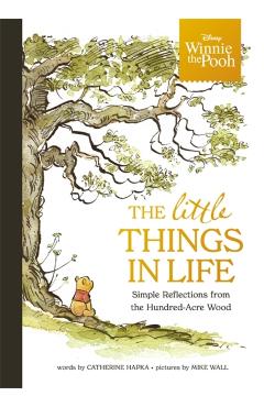 Coperta cărții 'Winnie the Pooh - The Little Things in Life -'