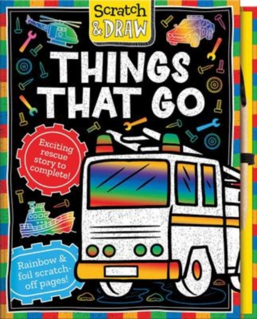 Scratch and Draw Things that Go - Lisa Regan