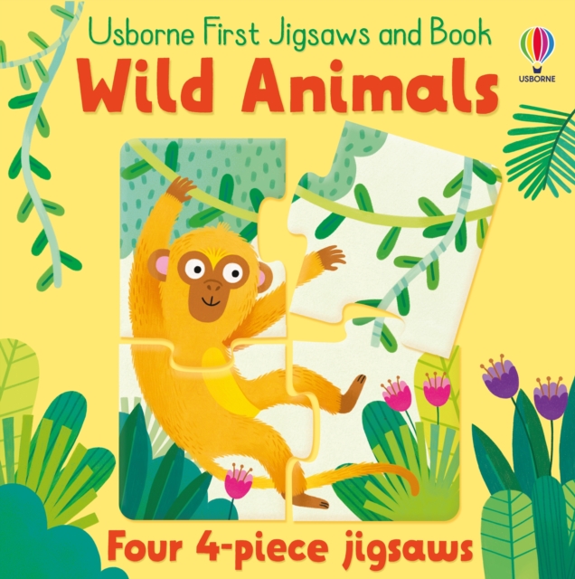 Usborne First Jigsaws and Book: Wild Animals - Matthew Oldham