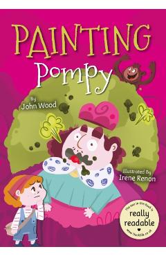 Coperta cărții 'Painting Pompy - John Wood'