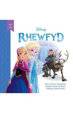 Coperta cărții 'Disney Agor y Drws: Rhewfyd -'