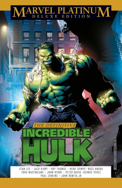 Marvel Platinum Deluxe Edition: The Definitive Incredible Hulk - Stan|thomas Lee