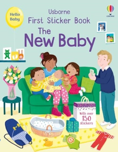 First Sticker Book The New Baby - Jessica Greenwell