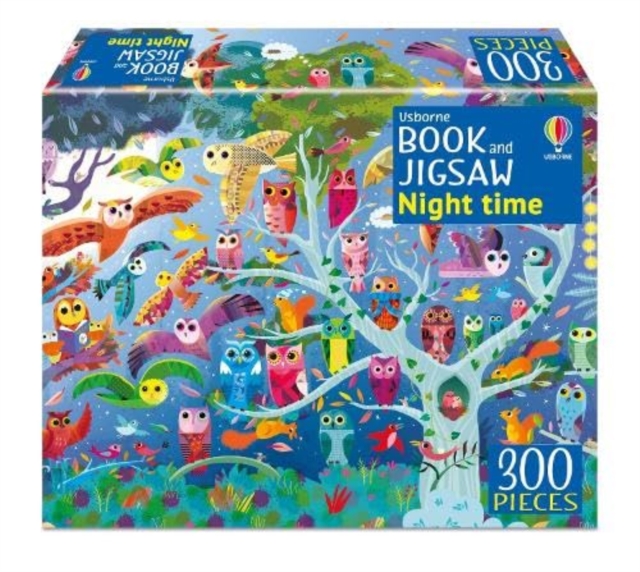 Usborne Book and Jigsaw Night Time - Kirsteen Robson