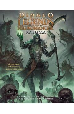 Coperta cărții 'Diablo - Legends of the Necromancer - Rathma - Fred Kennedy'
