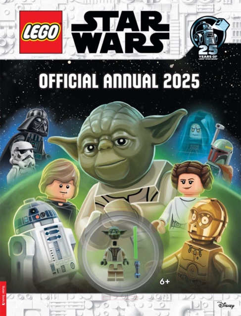 LEGO Star Wars?: Official Annual 2025 (with Yoda minifigure and lightsaber) - 