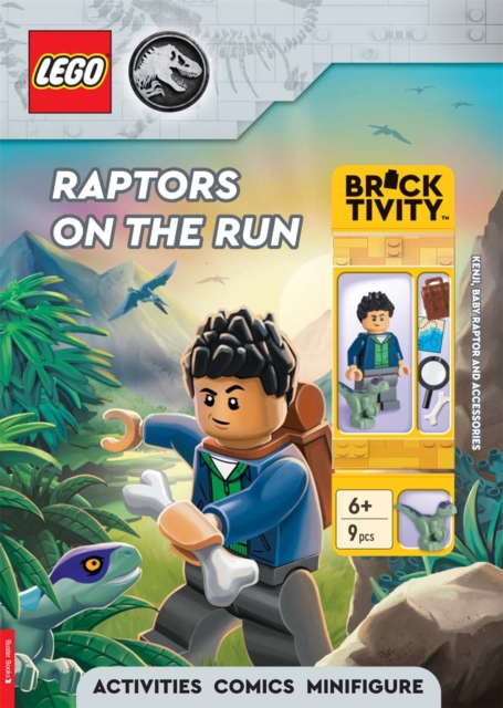 LEGO Jurassic World?: Raptors on the Run (with Kenji minifigure, baby raptor and accessories) - 