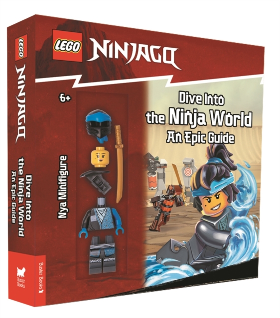 LEGO NINJAGO: Dive Into the Ninja World: An Epic Guide (with Nya minifigure) - 