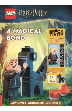 Coperta cărții 'LEGO® Harry Potter™: A Magical Bond (with Luna Lovegood™ minifigure and Thestral mini-build) -'