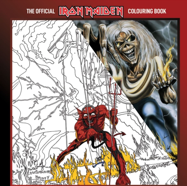 Official Iron Maiden Colouring Book - 