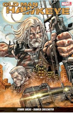 Coperta cărții 'Old Man Hawkeye - Ethan Sacks'