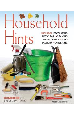 Coperta cărții 'Household Hints - Maria Costantino'