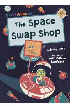 Coperta cărții 'Space Swap Shop - Jenny Jinks'
