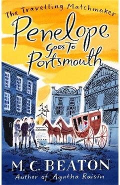 Coperta cărții 'Penelope Goes to Portsmouth - M.c. Beaton'