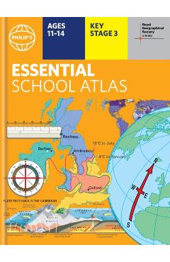 Coperta cărții 'Philip's RGS Essential School Atlas -'